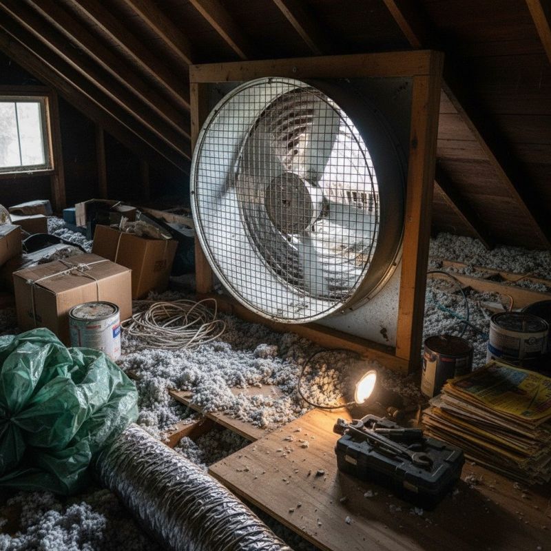 Attic Fan Servicing in Alpharetta, GA