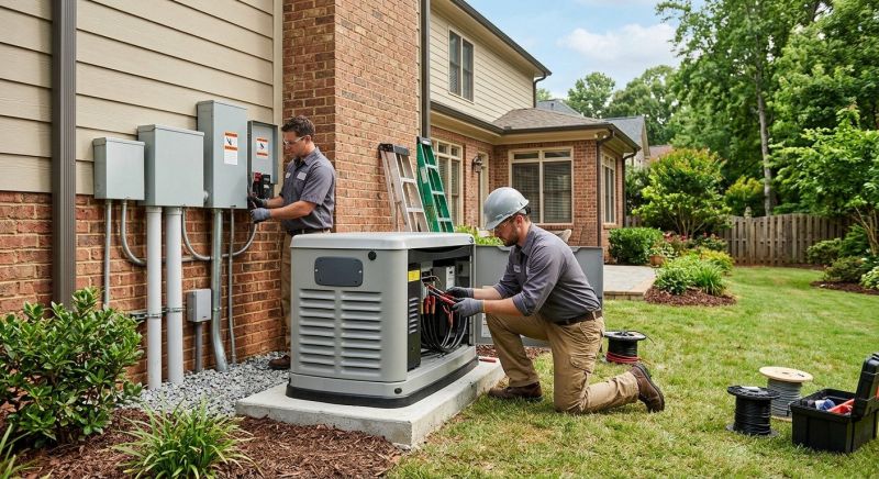 Gas Generator Installation in Alpharetta, GA