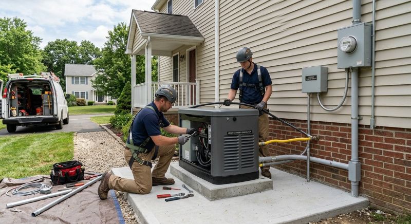 Transfer Switch Installation in Conroe, TX